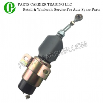 Fuel Shut Down Solenoid 24V B4002-1115030 for Yuchai Diesel Excavator